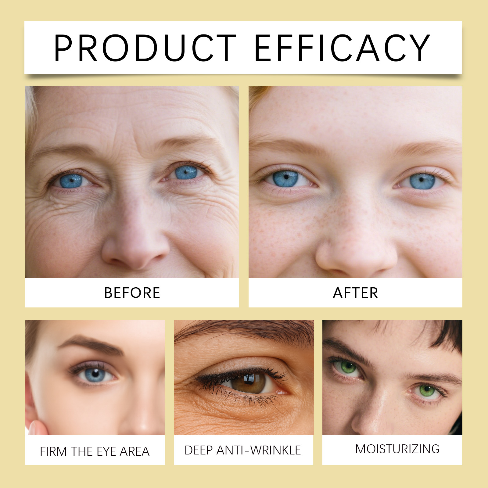 Máscara para Olhos Hidratante  - Luxury Gold Skincare avaliação e preço
