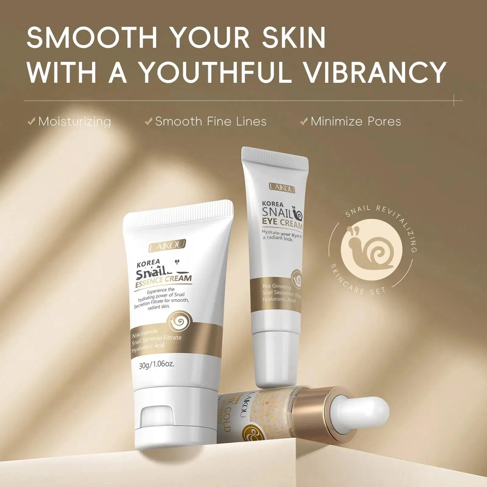 24k ouro caracol reparação sor - Luxury Gold Skincare avaliação e preço