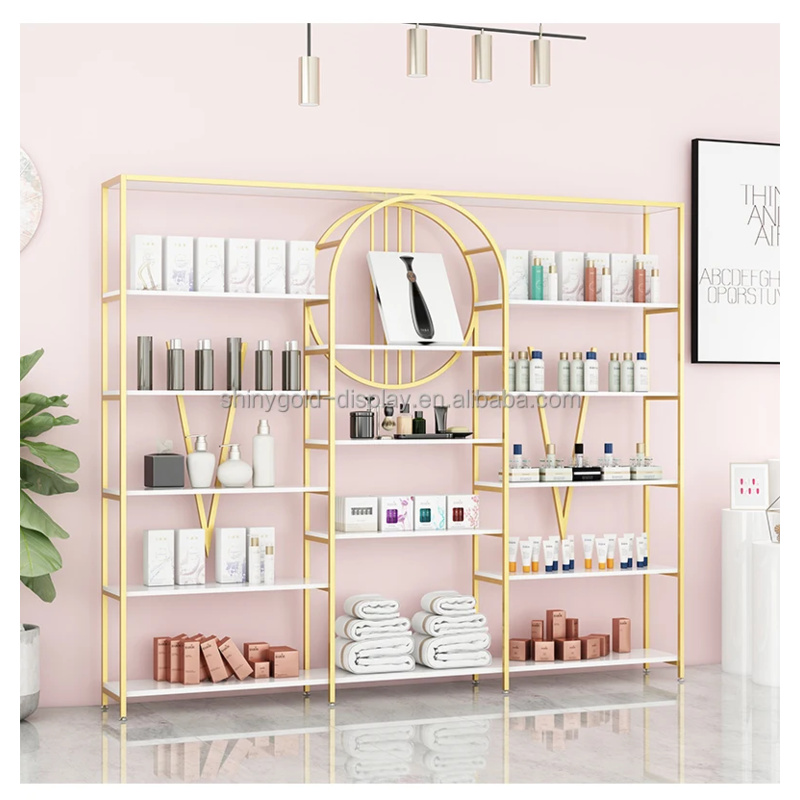 Expositor de Cosméticos de Lux - Luxury Gold Skincare avaliação e preço