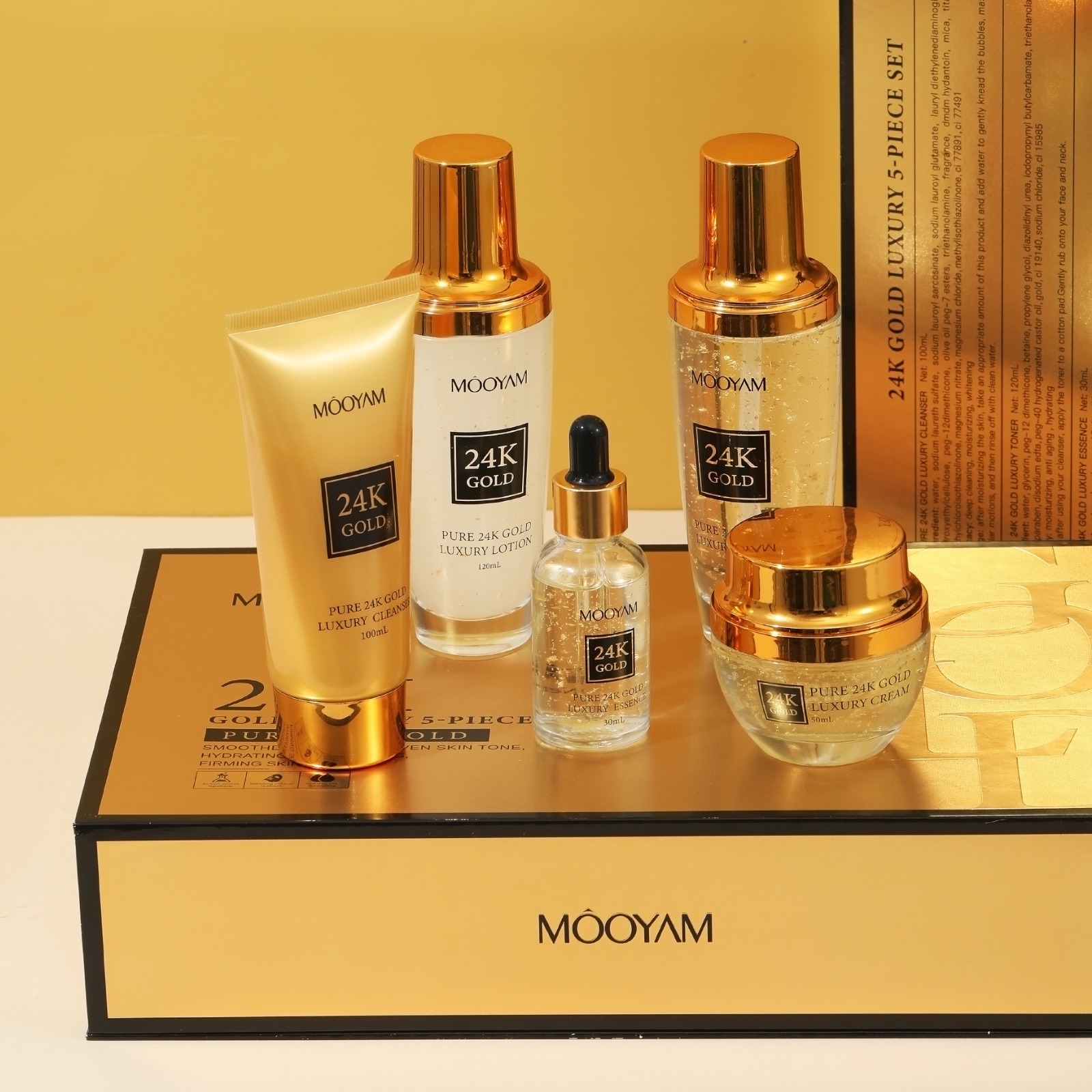 24k ouro luxo hidratante anti- - Luxury Gold Skincare avaliação e preço