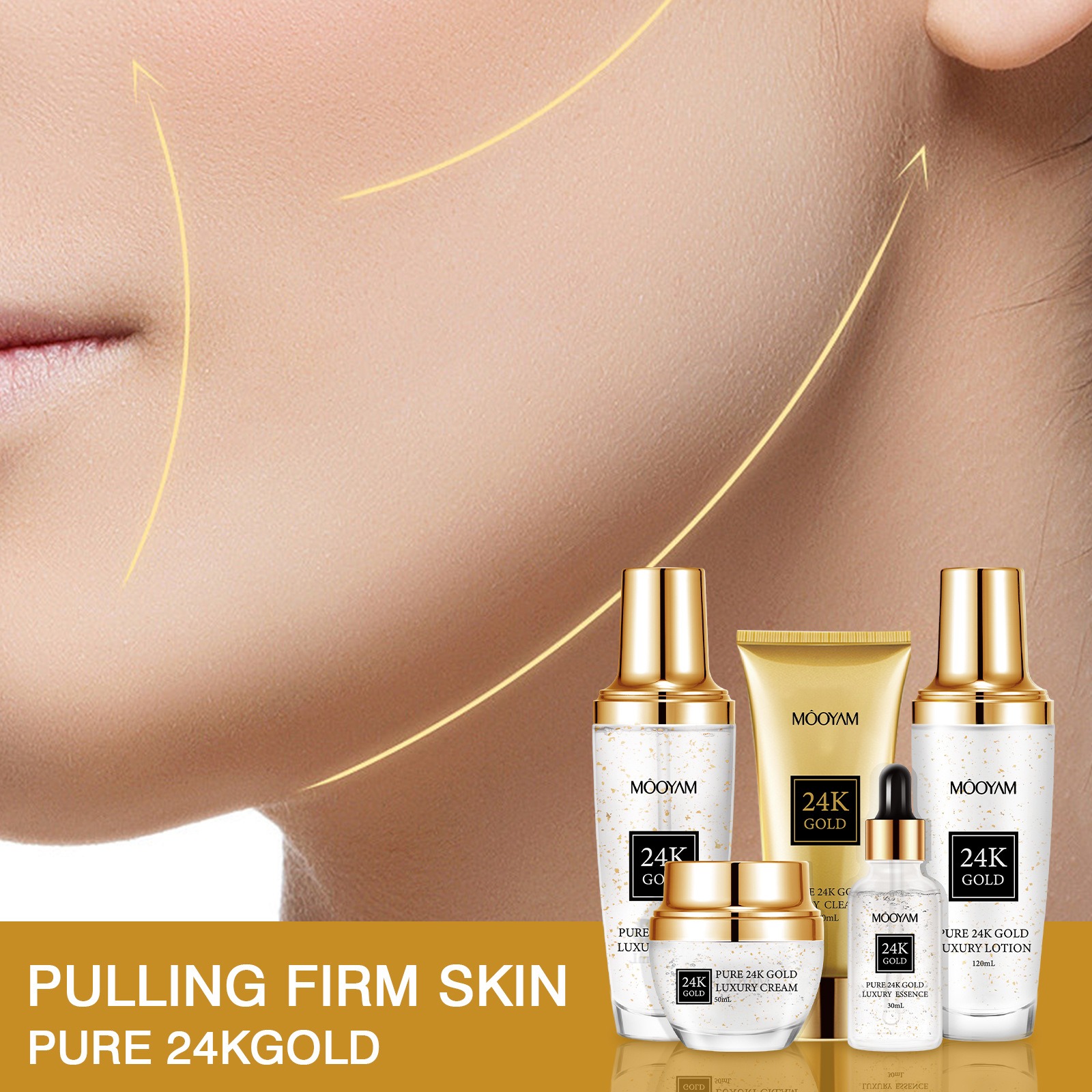 24k ouro luxo hidratante anti- - Luxury Gold Skincare avaliação e preço