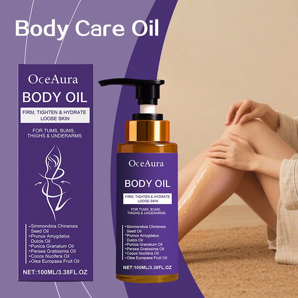 Óleo corporal de 100ml, óleo c - Luxury Skincare Set For Women avaliação e preço