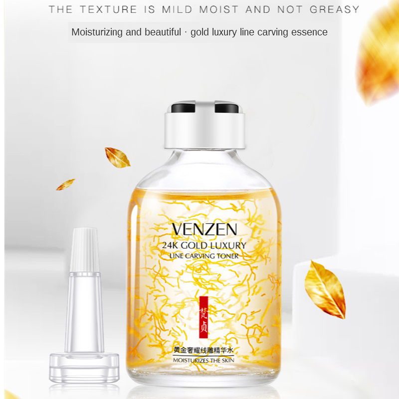 Linha luxuosa ouro 24K Toner d - Luxury Gold Skincare avaliação e preço