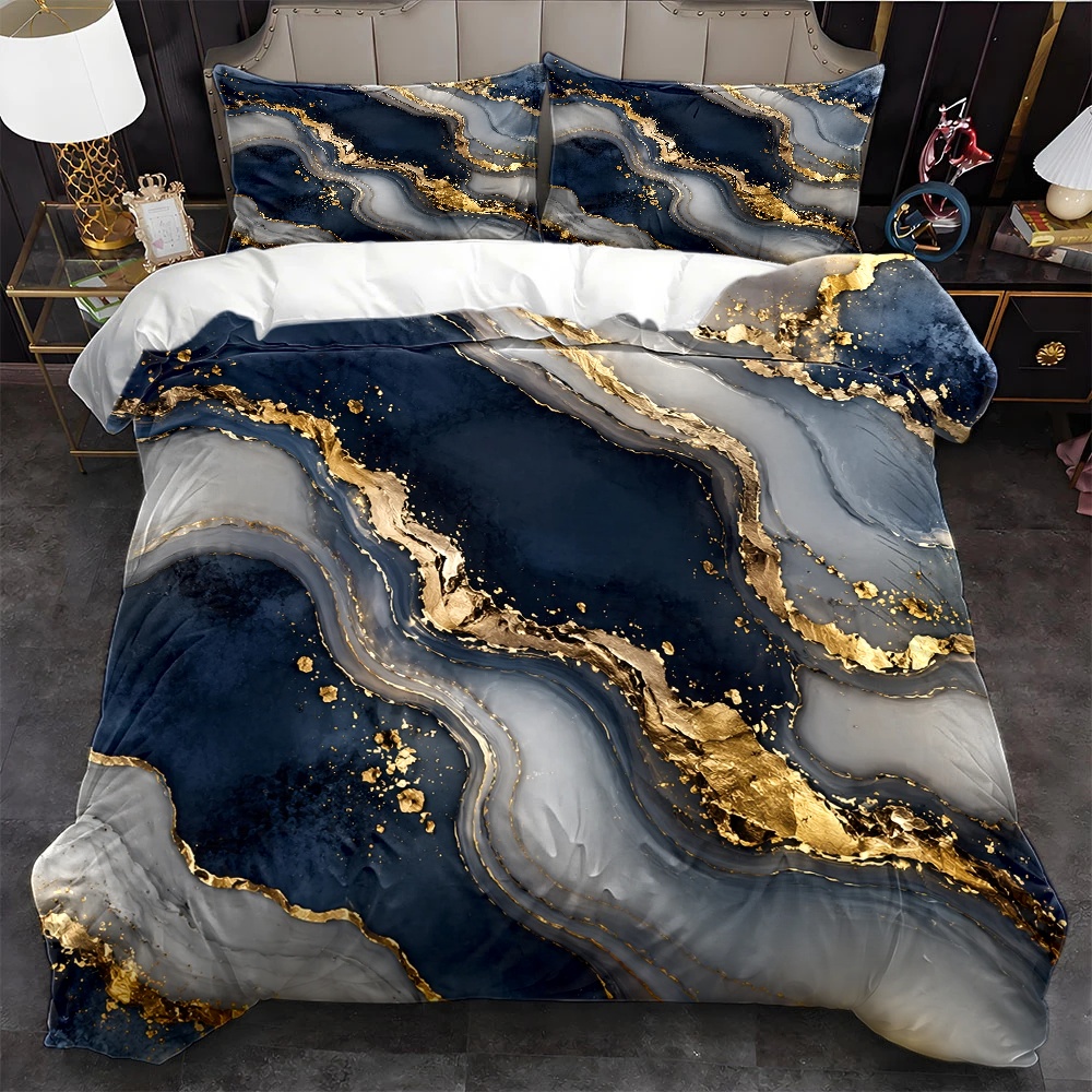 Conjunto de Capa de Edredom de - Luxury Gold Skincare avaliação e preço