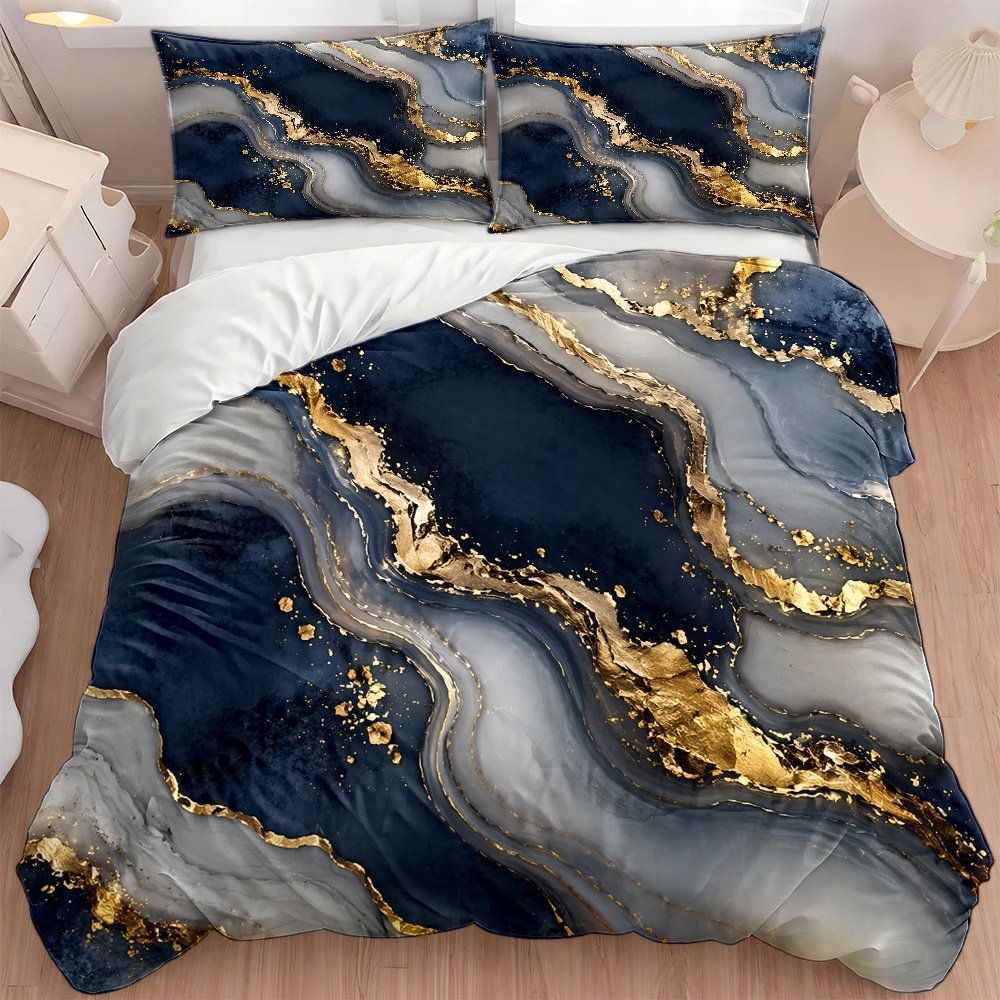 Conjunto de Capa de Edredom de - Luxury Gold Skincare avaliação e preço