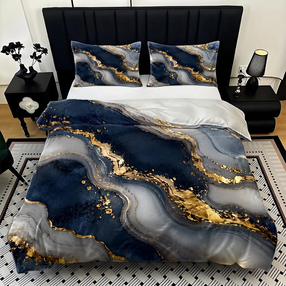 Conjunto de Capa de Edredom de - Luxury Gold Skincare avaliação e preço