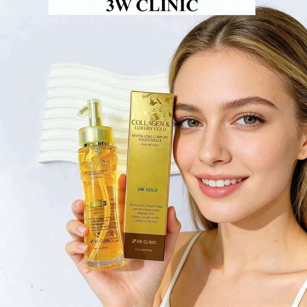 3WCLINIC Colágeno & Essência d - Luxury Gold Skincare avaliação e preço