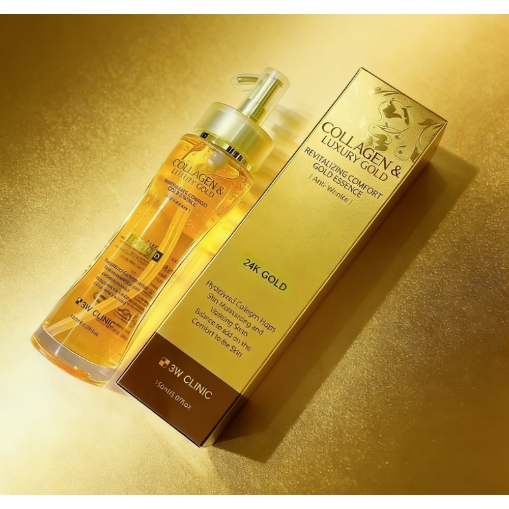 3WCLINIC Colágeno & Essência d - Luxury Gold Skincare avaliação e preço
